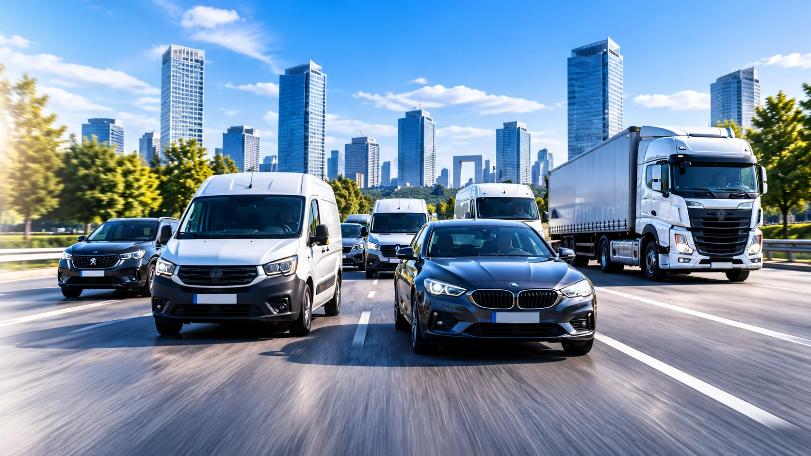 Flotte VTC, utilitaires, poids lourds : quelles différences ?