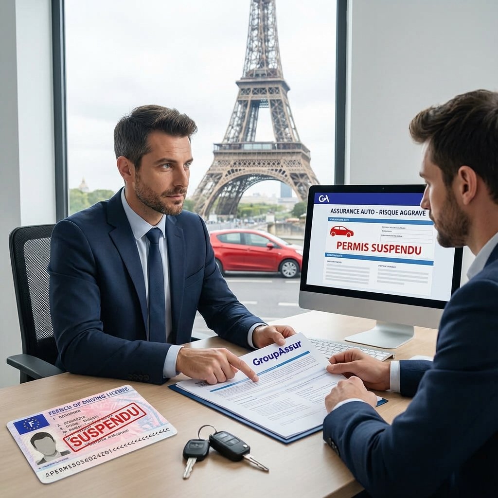 assurer un véhicule après une suspension du permis